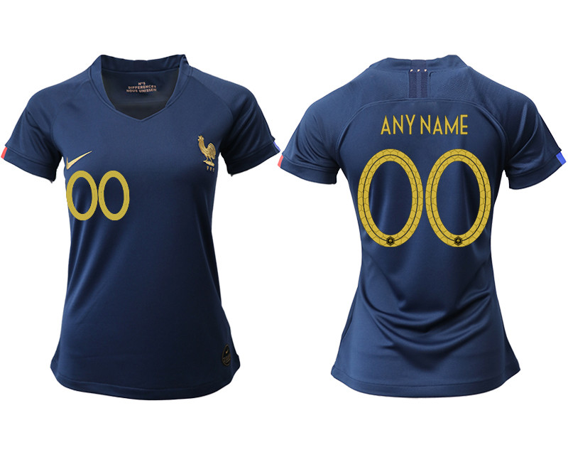 2019 20 France Customized Homen Women Soccer Jersey