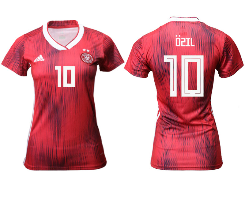 2019 20 Germany 10 OSIL Away Women Soccer Jersey