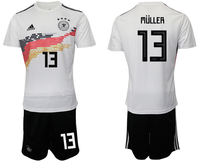 2019 20 Germany 13 MULLER Home Soccer Jersey