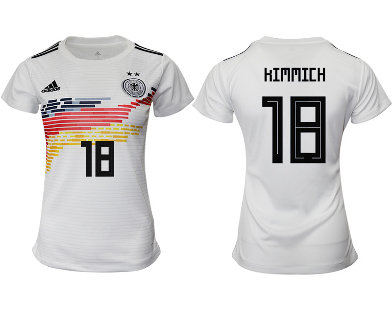 2019 20 Germany 18 HIMMICH Home Women Soccer Jersey