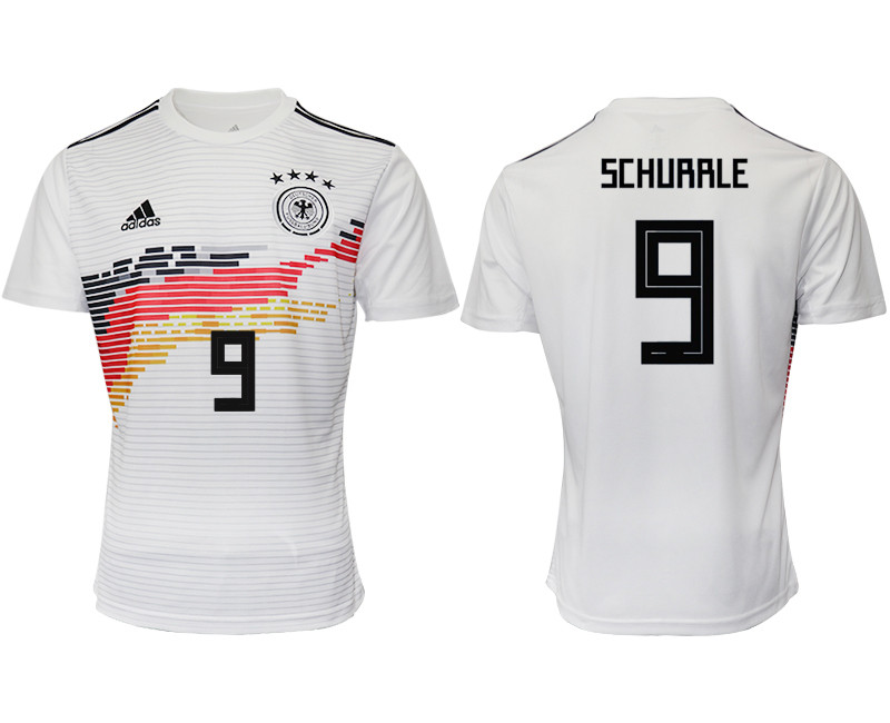 2019 20 Germany 9 SCHURRLE Home Thailand Soccer Jersey