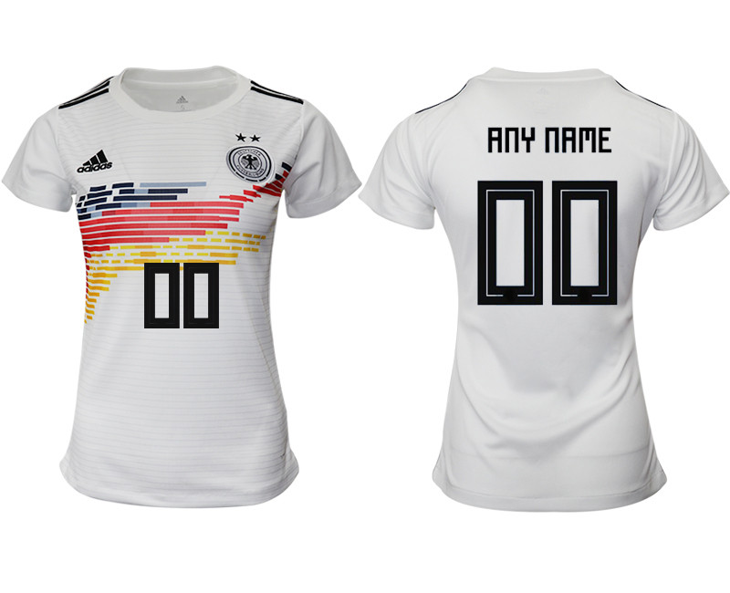 2019 20 Germany Customized Home Women Soccer Jersey