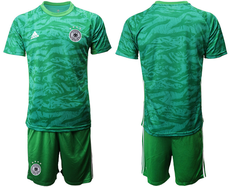 2019 20 Germany Green Goalkeeper Soccer Jersey