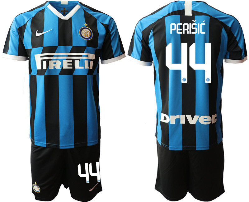2019 20 Inter Milan 44 PERISIC Home Soccer Jersey