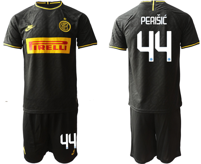 2019 20 Inter Milan 44 PERISIC Third Away Soccer Jersey