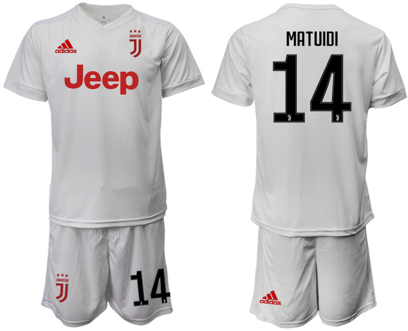 2019 20 Juventus 14 MATUIDI Away Soccer Jersey