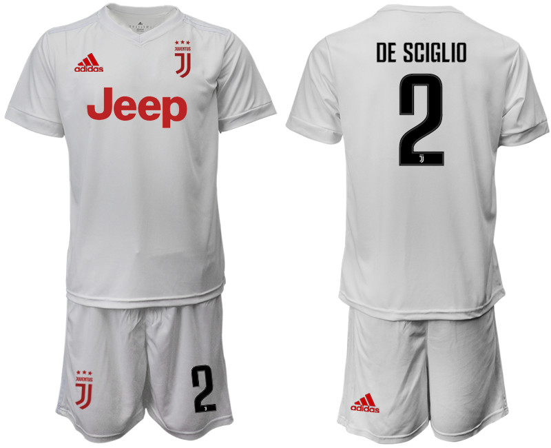 2019 20 Juventus 2 DE SCIGLIO Away Soccer Jersey