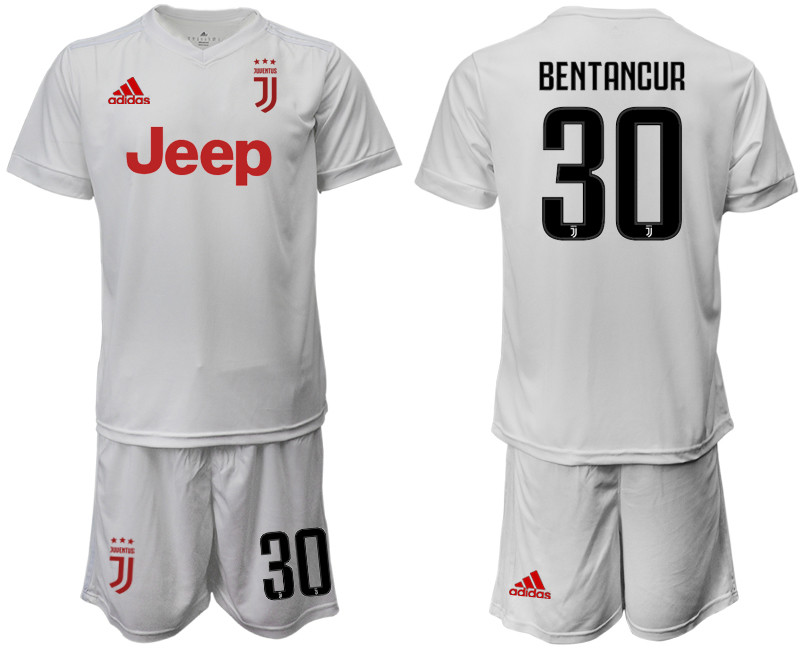 2019 20 Juventus 30 BENTANCUR Away Soccer Jersey