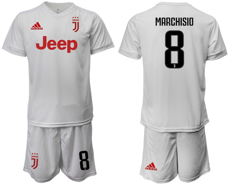 2019 20 Juventus 8 MARCHISIO Away Soccer Jersey