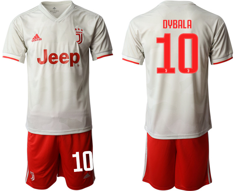 2019 20 Juventus FC 10 DYBALA Away Soccer Jersey