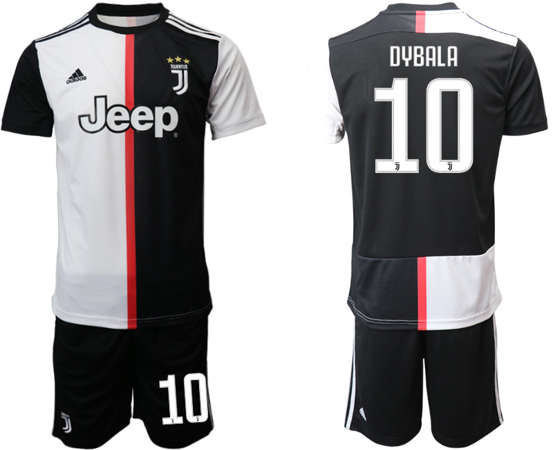 2019 20 Juventus FC 10 DYBALA Home Soccer Jersey