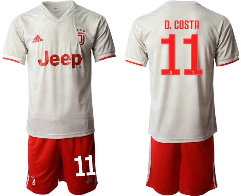 2019 20 Juventus FC 11 D. COSTA Away Soccer Jersey