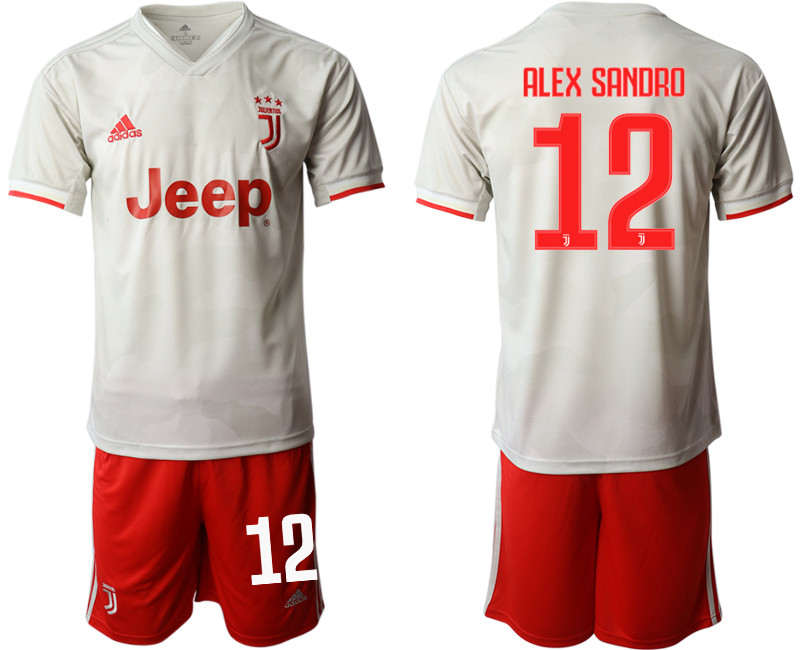 2019 20 Juventus FC 12 ALEX SANDRO Away Soccer Jersey