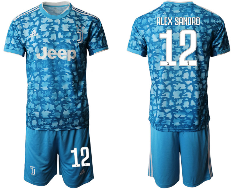 2019 20 Juventus FC 12 ALEX SANDRO Third Away Soccer Jersey