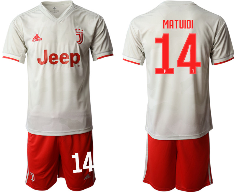 2019 20 Juventus FC 14 MATUIDI Away Soccer Jersey