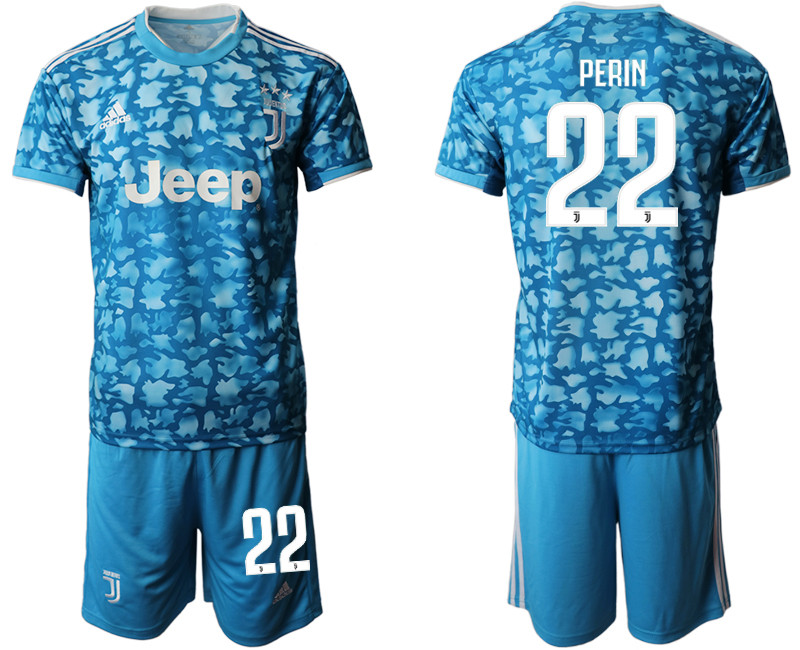 2019 20 Juventus FC 22 PERIN Third Away Soccer Jersey