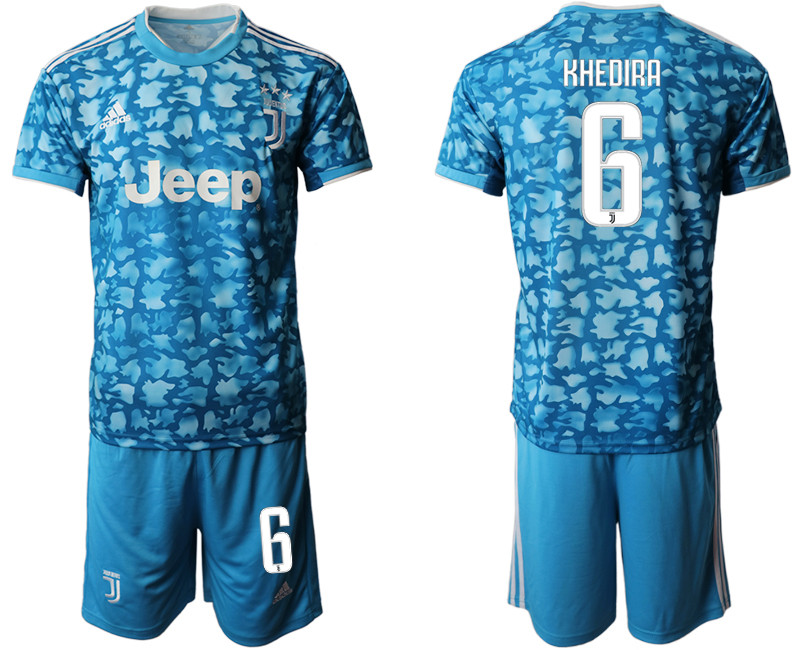 2019 20 Juventus FC 6 KHEDIRA Third Away Soccer Jersey