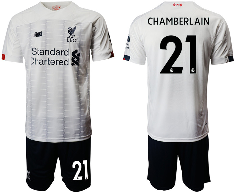 2019 20 Liverpool 21 CHAMBERLAIN Away Soccer Jersey