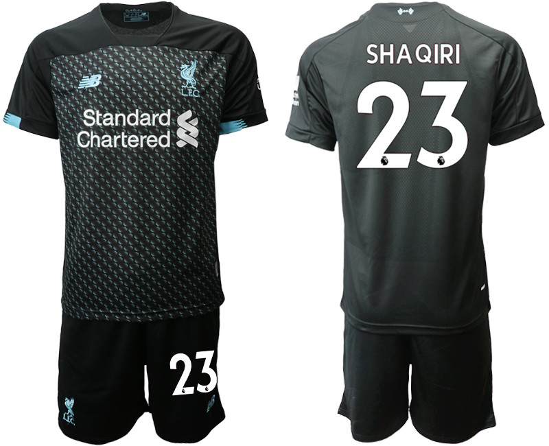 2019 20 Liverpool 23 SHAQIRI Third Away Soccer Jersey