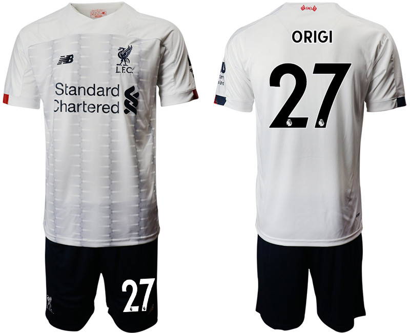 2019 20 Liverpool 27 ORIGI Away Soccer Jersey