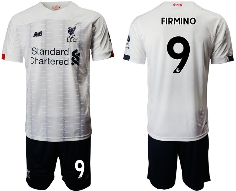 2019 20 Liverpool 9 FIRMINO Away Soccer Jersey