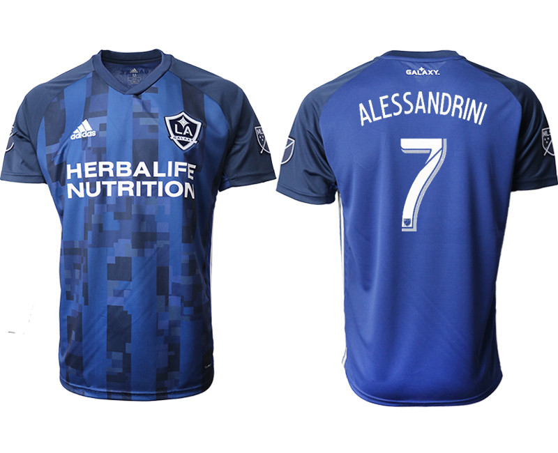 2019 20 Los Angeles Galaxy 7 ALESSANDRINI Away Thailand Soccer Jersey