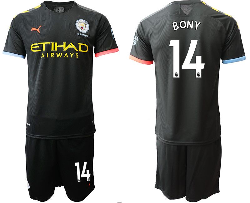 2019 20 Manchester City 14 BONY Away Soccer Jersey