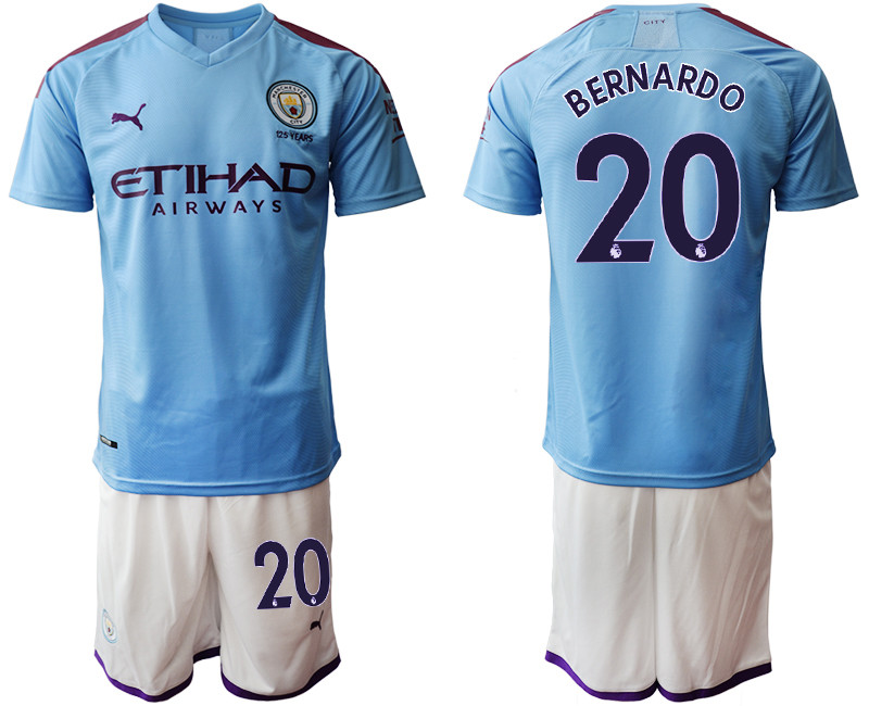 2019 20 Manchester City 20 BERNARDO Home Soccer Jersey