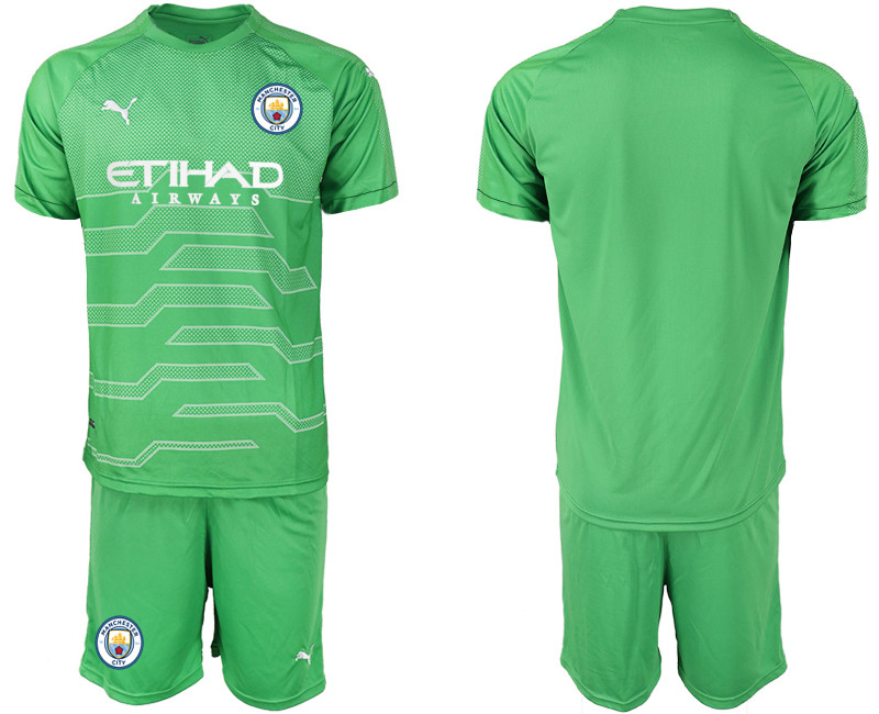 2019 20 Manchester Green Goalkeepe Soccer Jersey