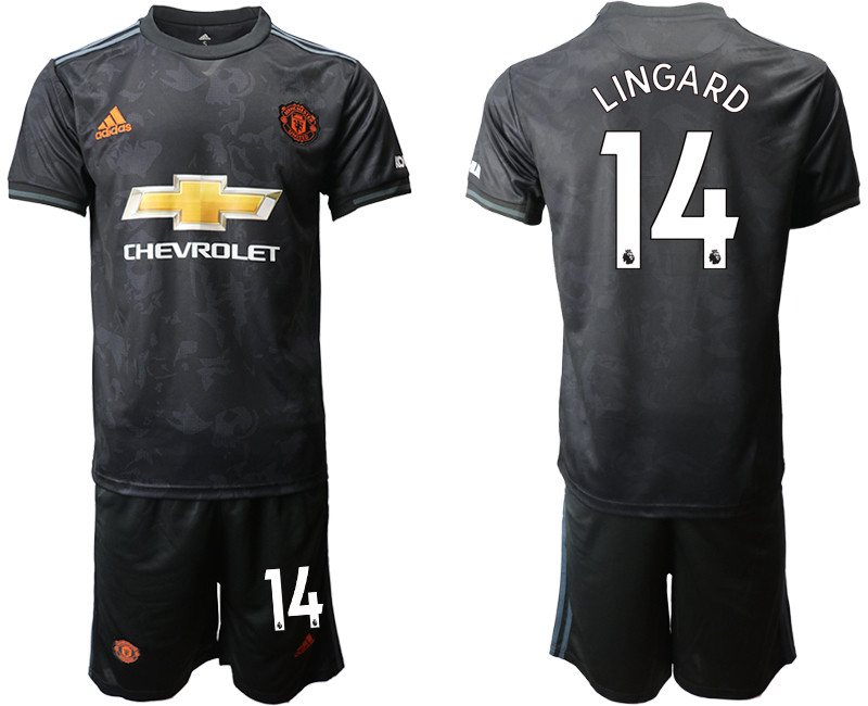 2019 20 Manchester United 14 LINGARD Third Away Soccer Jersey