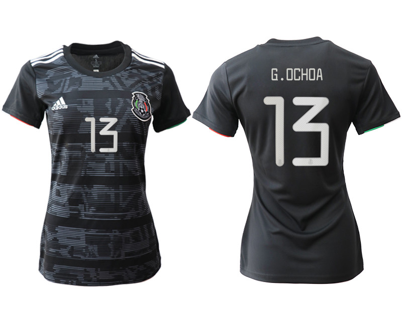 2019 20 Mexico 13 G.OCHOA Home Women Soccer Jersey