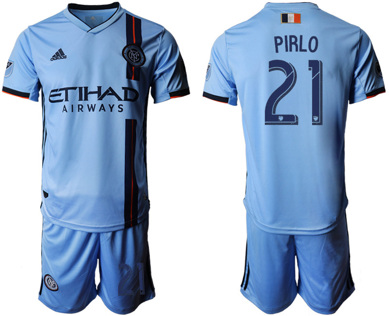 2019 20 New York City FC 21 PIRLO Home Soccer Jersey