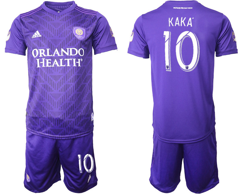 2019 20 Orlando City 10 KAKA Home Soccer Jersey