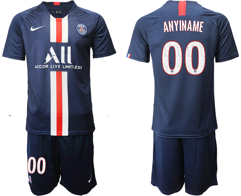 2019 20 Paris Saint Germain Customized Home Soccer Jersey