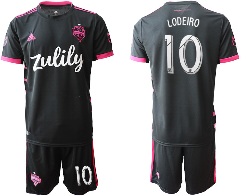 2019 20 Seattle Sounders 10 LODEIRO Away Soccer Jersey