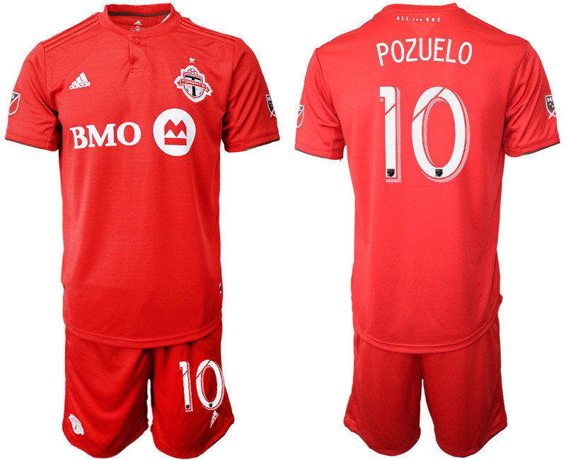 2019 20 Toronto FC 10 POZUELO Home Soccer Jersey