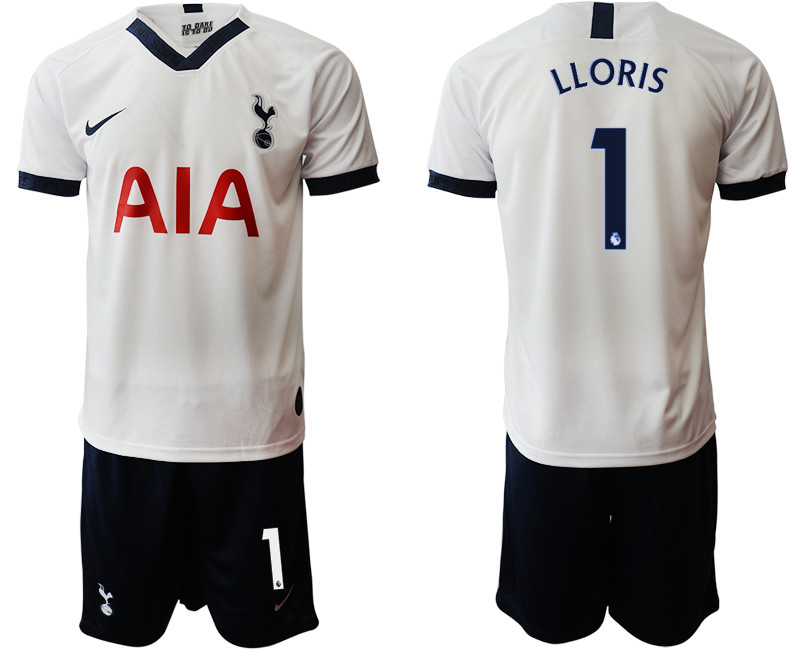 2019 20 Tottenham Hotspur 1 LLORIS Home Soccer Jersey