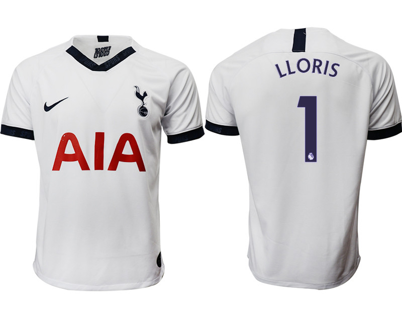 2019 20 Tottenham Hotspur 1 LLORIS Home Thailand Soccer Jersey