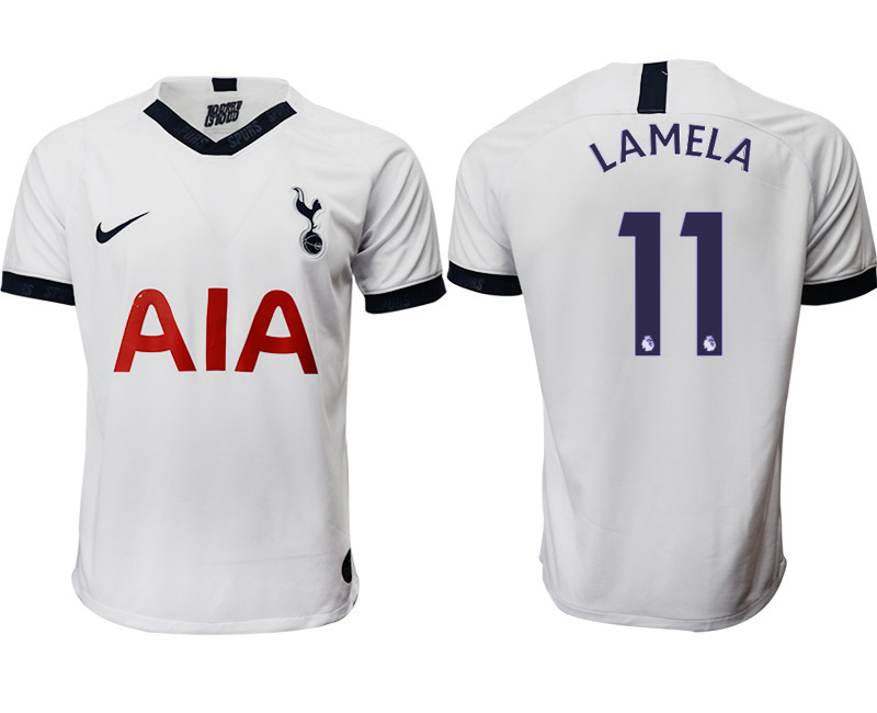 2019 20 Tottenham Hotspur 11 LAMELA Home Thailand Soccer Jersey