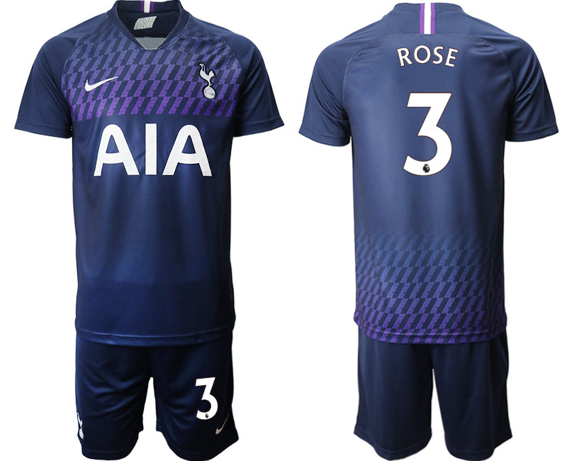 2019 20 Tottenham Hotspur 3 ROSE Away Soccer Jersey