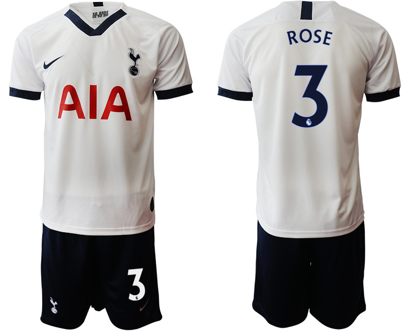 2019 20 Tottenham Hotspur 3 ROSE Home Soccer Jersey