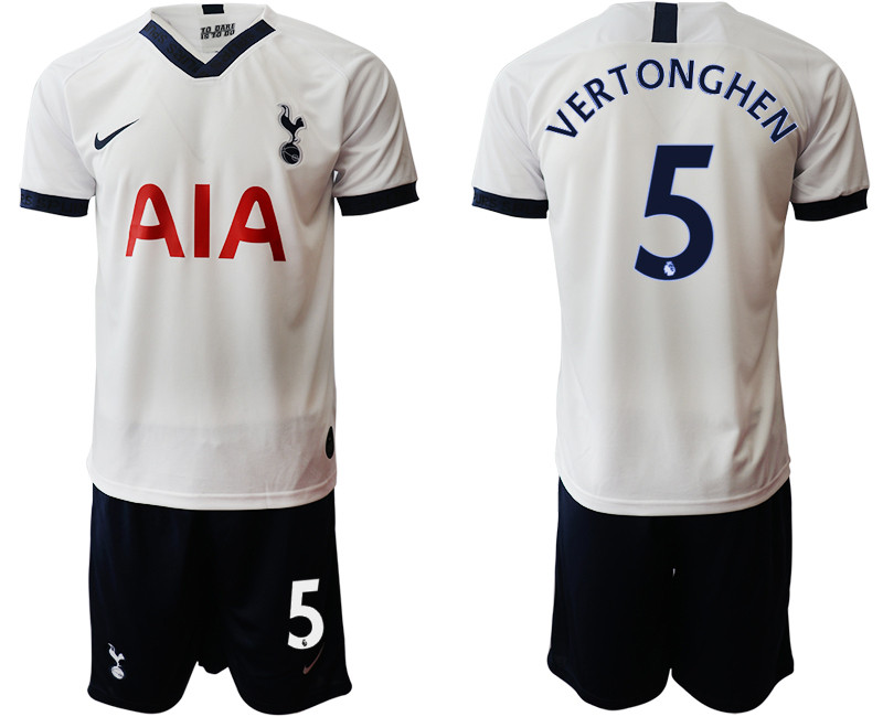 2019 20 Tottenham Hotspur 5 VERTONGHEN Home Soccer Jersey