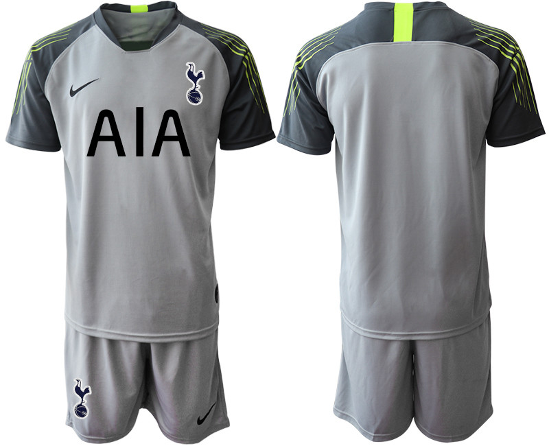 2019 20 Tottenham Hotspur Football Club Gray Goalkeeper Soccer Jersey