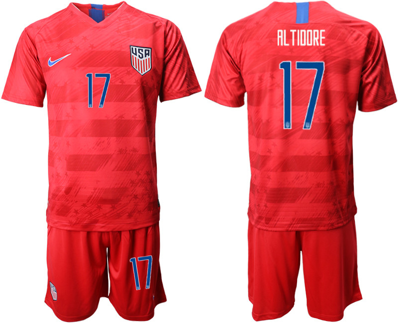 2019 20 USA 17 AL TIIIRE Away Soccer Jersey