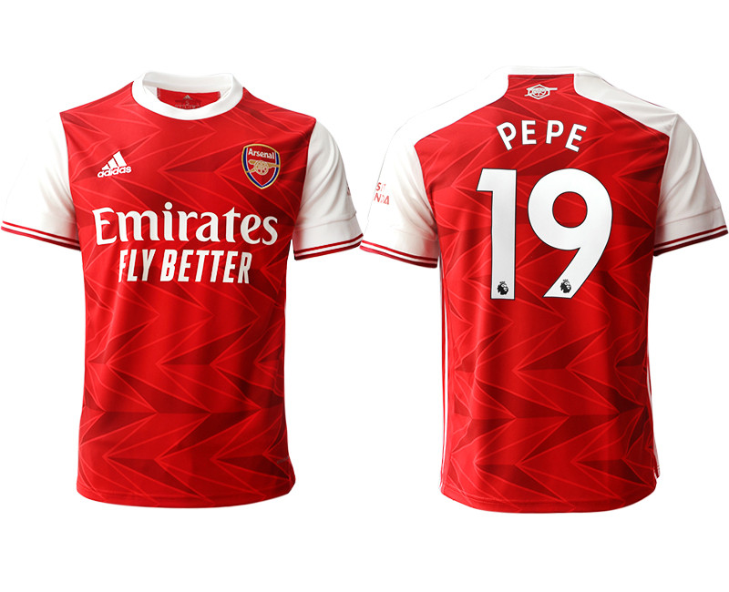 2020 21 Arsenal 19 PEPE Home Thailand Soccer Jersey