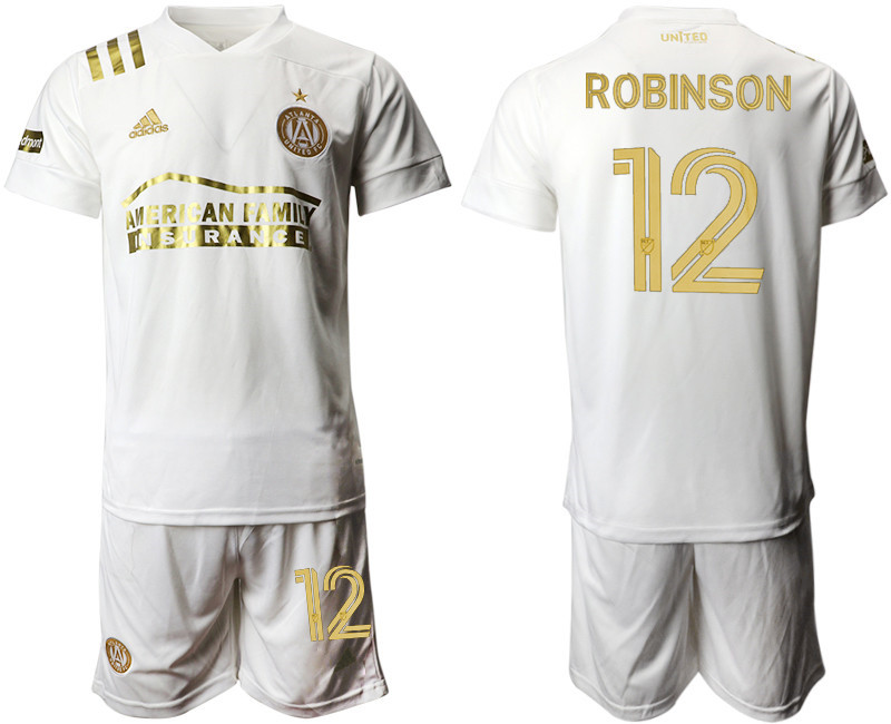 2020 21 Atlanta United FC 12 ROBINSON Away Soccer Jersey