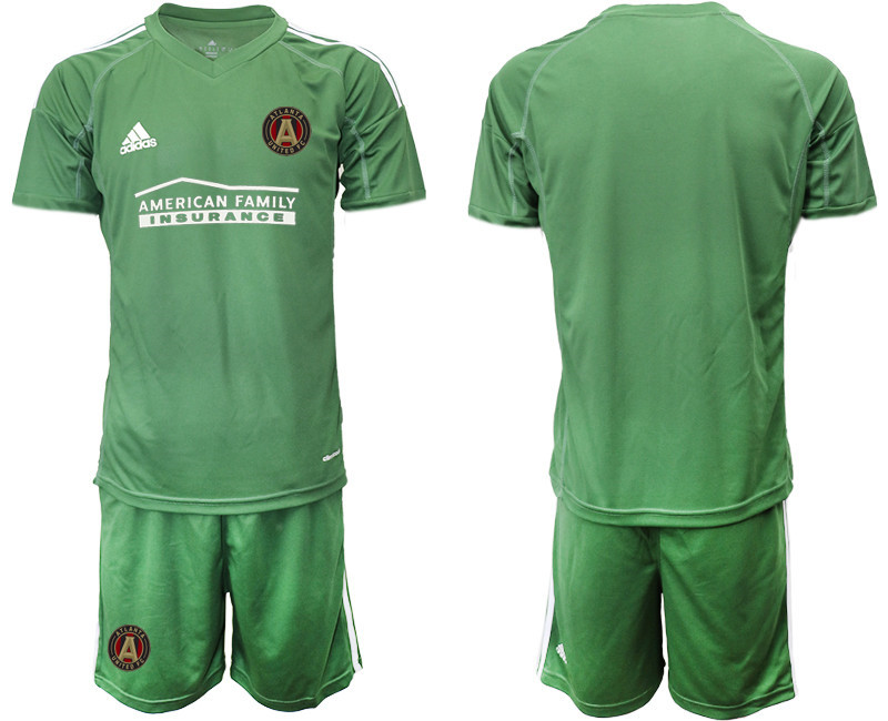 2020 21 Atlanta United FC Army Green Goalkeeper Soccer Jersey