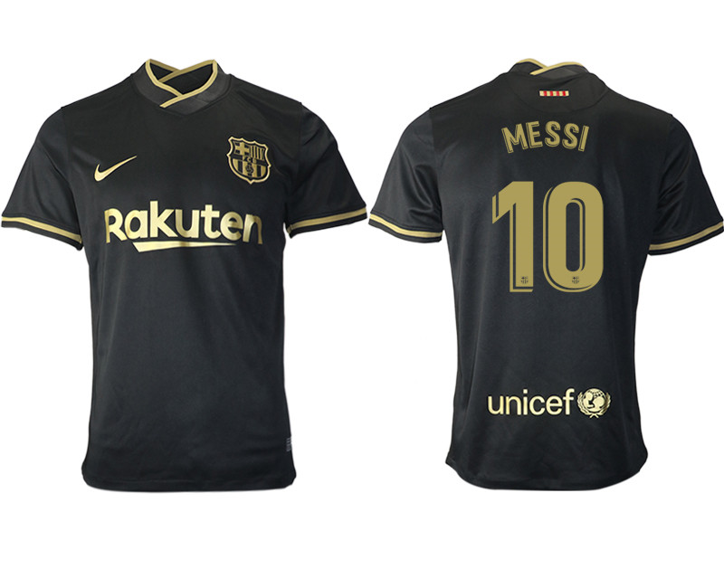 2020 21 Barcelona 10 MESSI Away Thailand Soccer Jersey