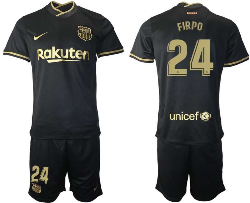 2020 21 Barcelona 24 FIRPO Away Soccer Jersey