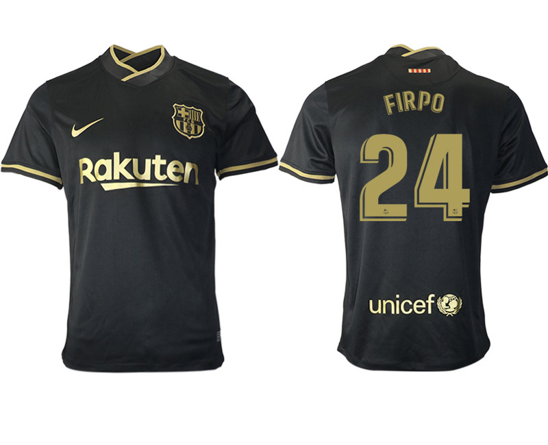 2020 21 Barcelona 24 FIRPO Away Thailand Soccer Jersey